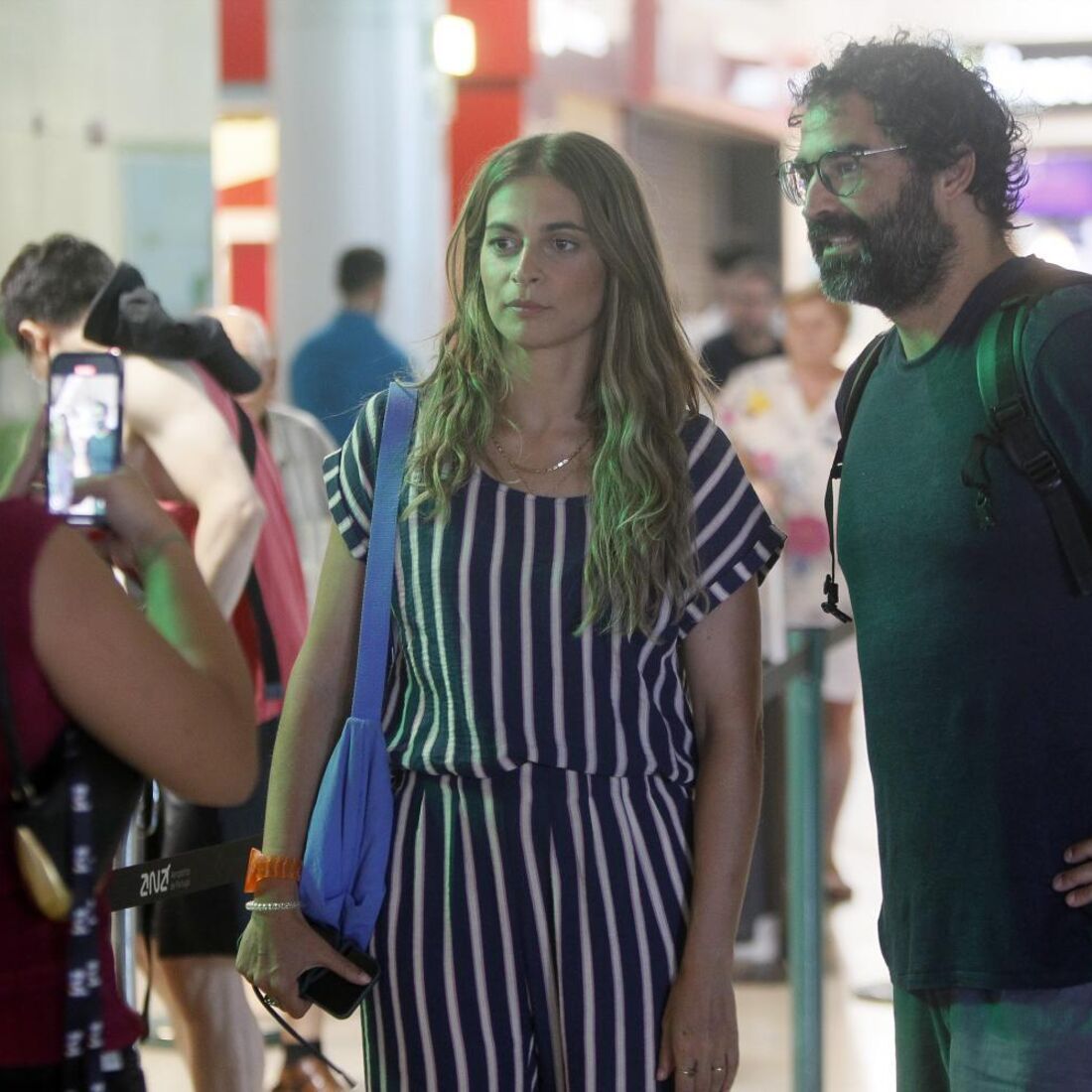 Benedita Pereira e João Catarré acederam a pedidos para ser fotografados