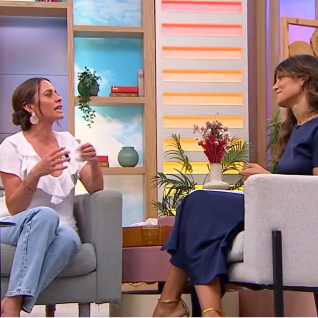 Bárbara Branco e Laura Dutra emocionam Patrícia Tavares em programa da SIC