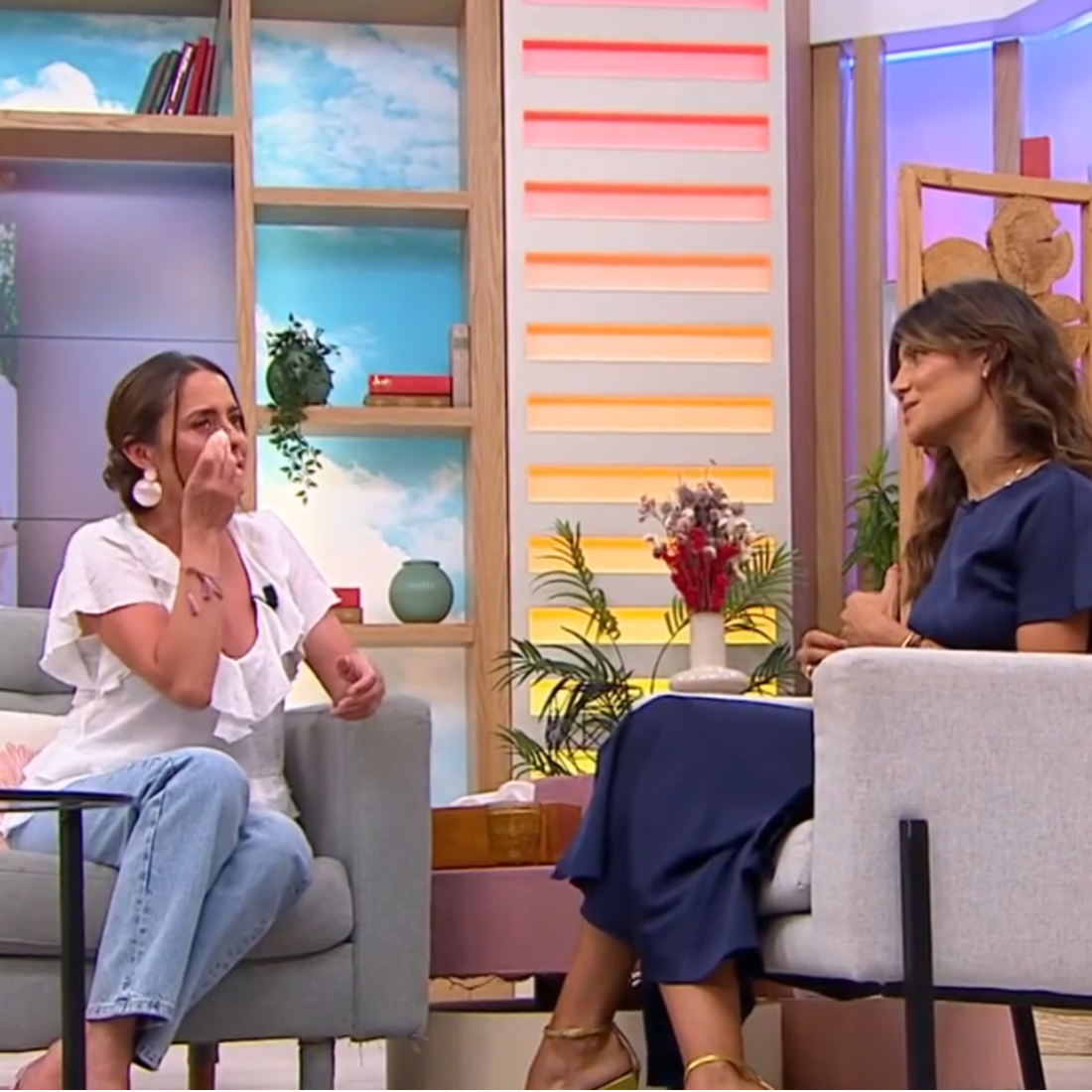 Bárbara Branco e Laura Dutra emocionam Patrícia Tavares no programa da SIC