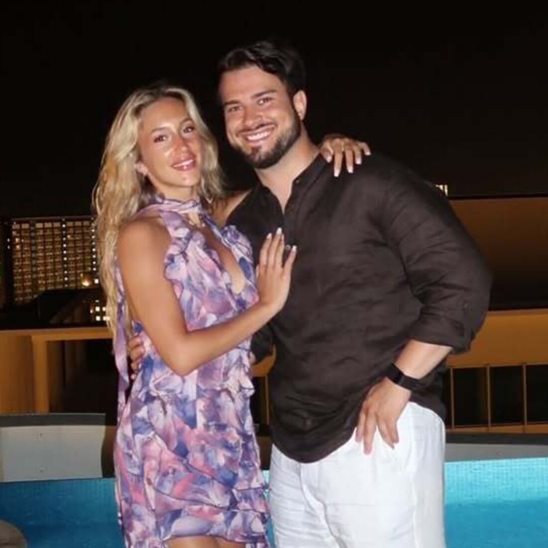 Francisco Monteiro diverte-se com receio de Bárbara Parada em passeio a cavalo