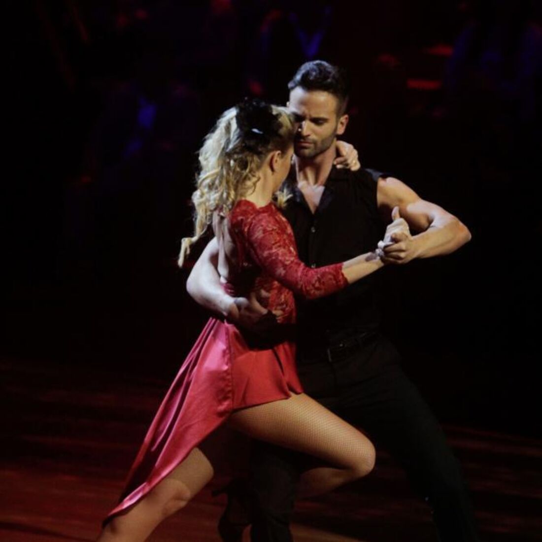 Renato Nobre com Pimpinha Jardim no 'Dança com as Estrelas'
