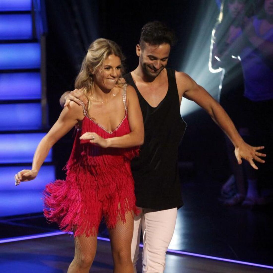 Renato Nobre com Pimpinha Jardim no 'Dança com as Estrelas'