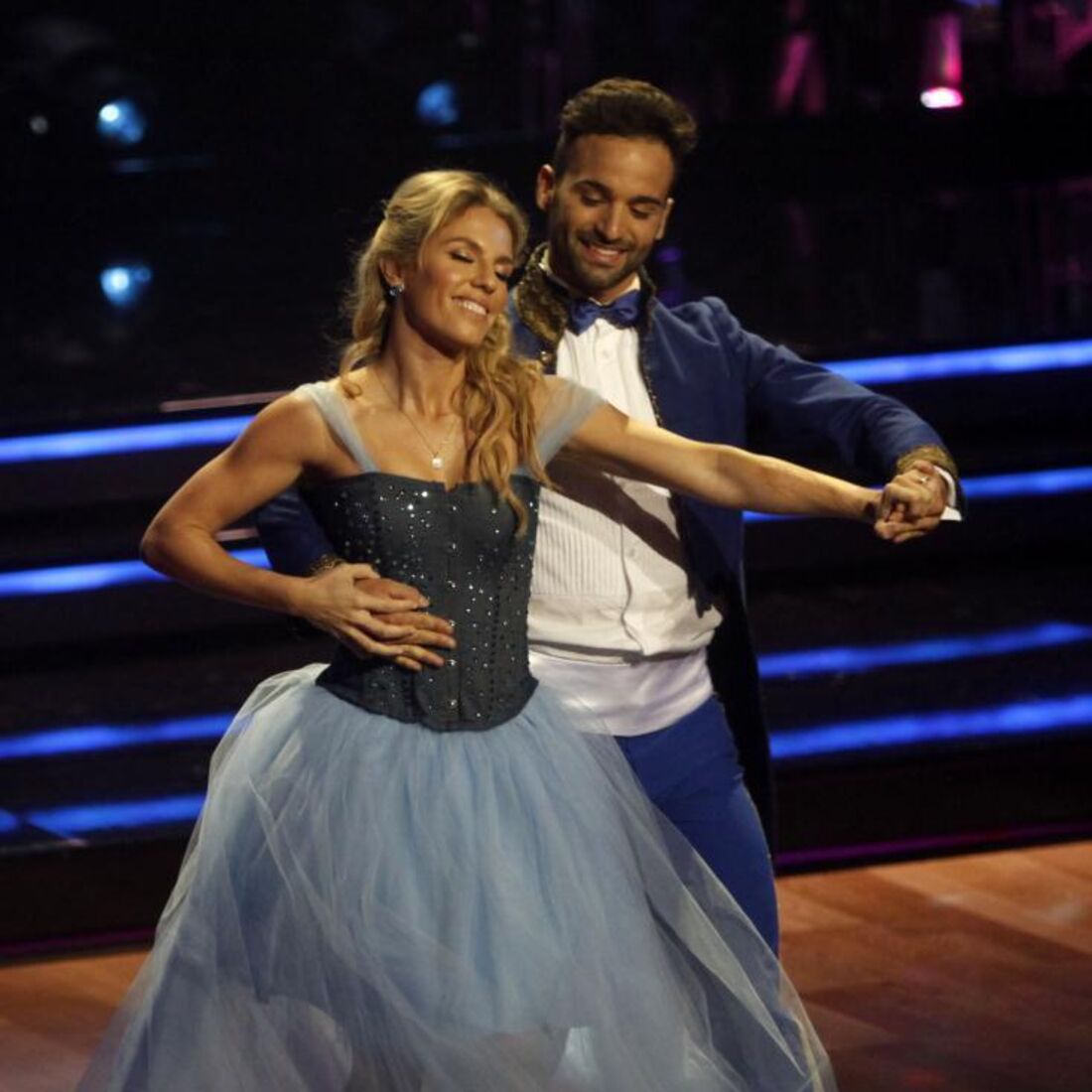 Renato Nobre com Pimpinha Jardim no 'Dança com as Estrelas'
