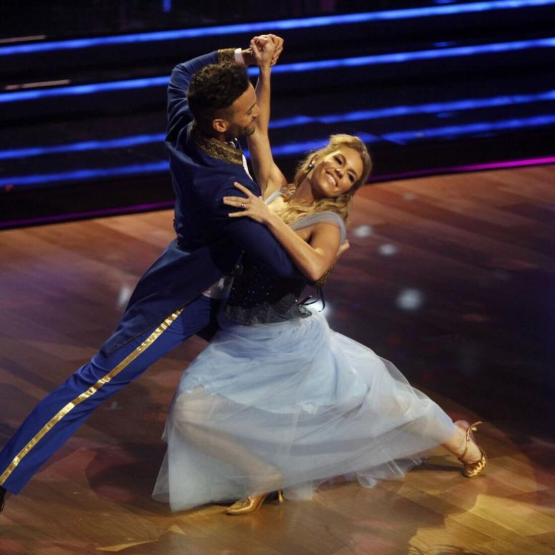 Renato Nobre com Pimpinha Jardim no 'Dança com as Estrelas'