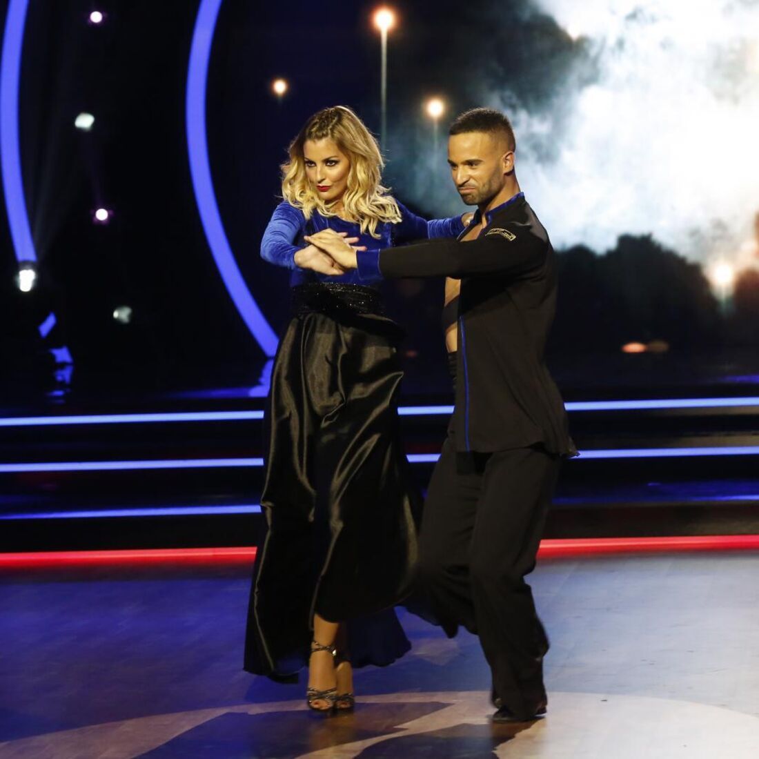 Renato Nobre com Jéssica Athayde no 'Dança com as Estrelas'