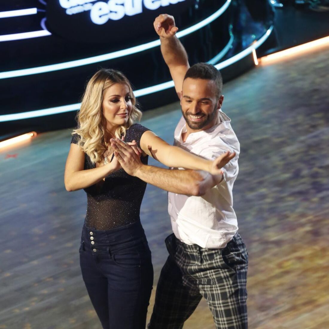 Renato Nobre com Jéssica Athayde no 'Dança com as Estrelas'