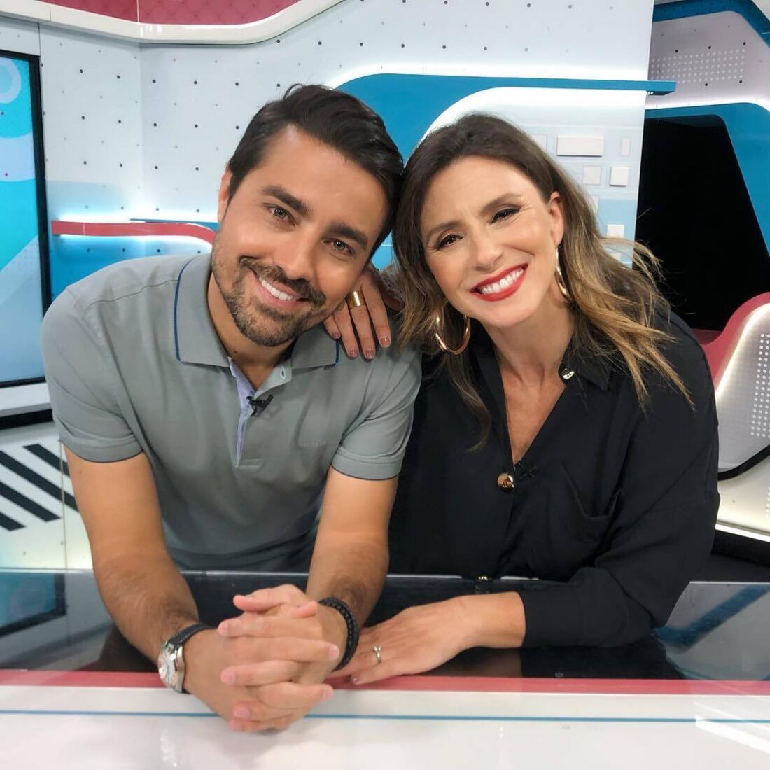 Sofia Cerveira e Ricardo Pereira no programa 'E-Especial'