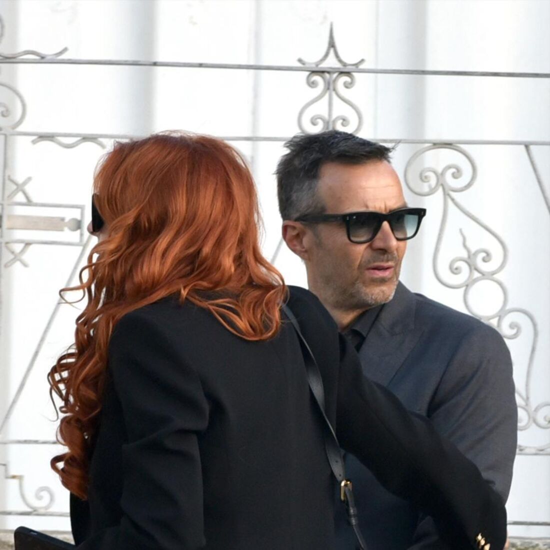 Jorge Mendes na missa de sétimo dia de Diogo Jota e André Silva