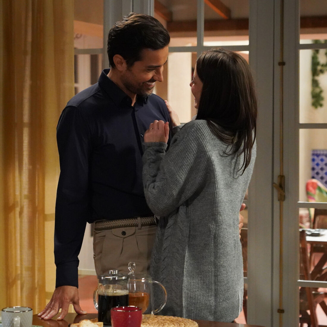 Vicente e Sofia na novela 'A Herança', da SIC