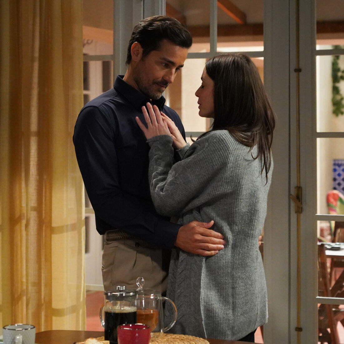 Vicente e Sofia na novela 'A Herança', da SIC