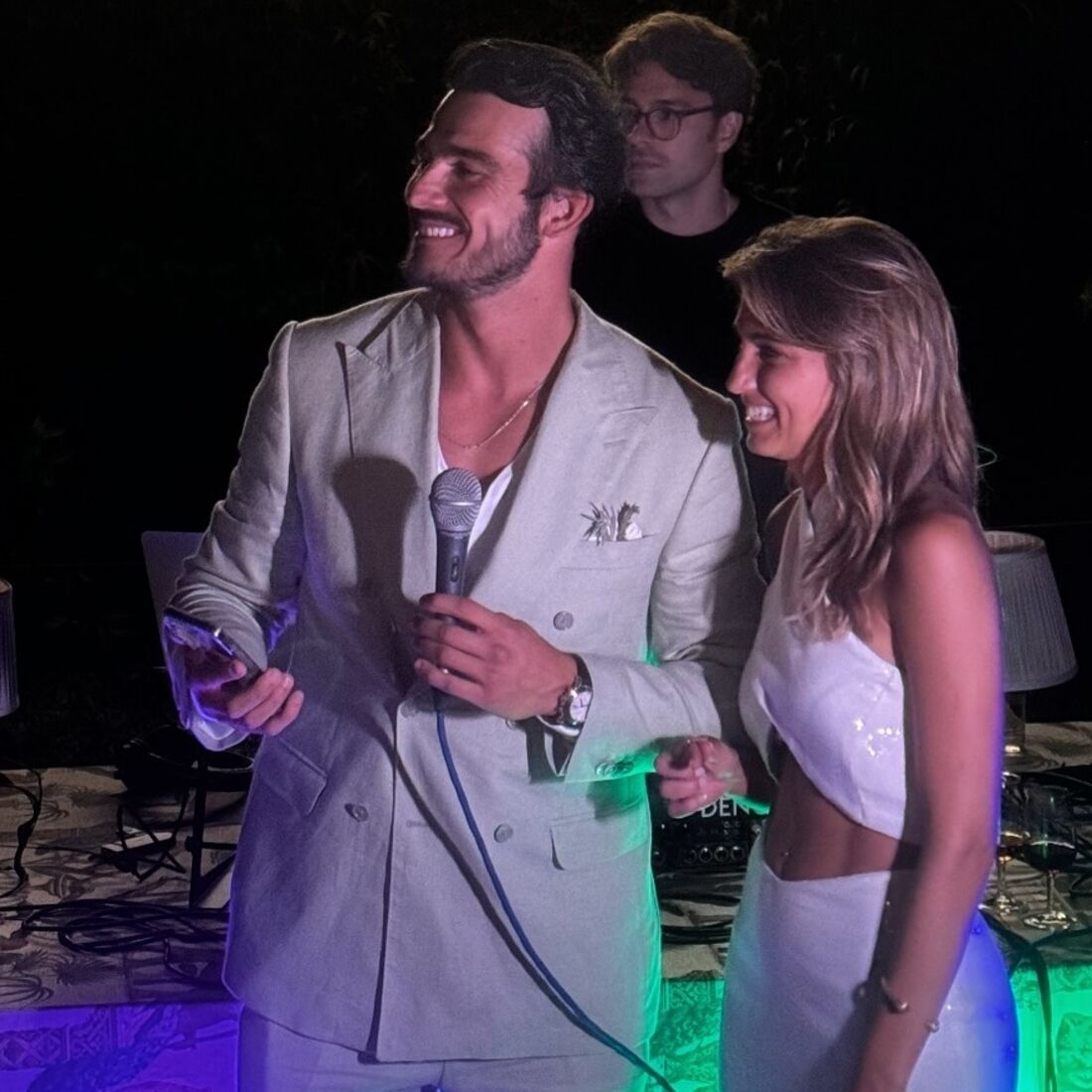 João Póvoa Marinheiro e Nelma Serpa Pinto celebram o amor com amigos