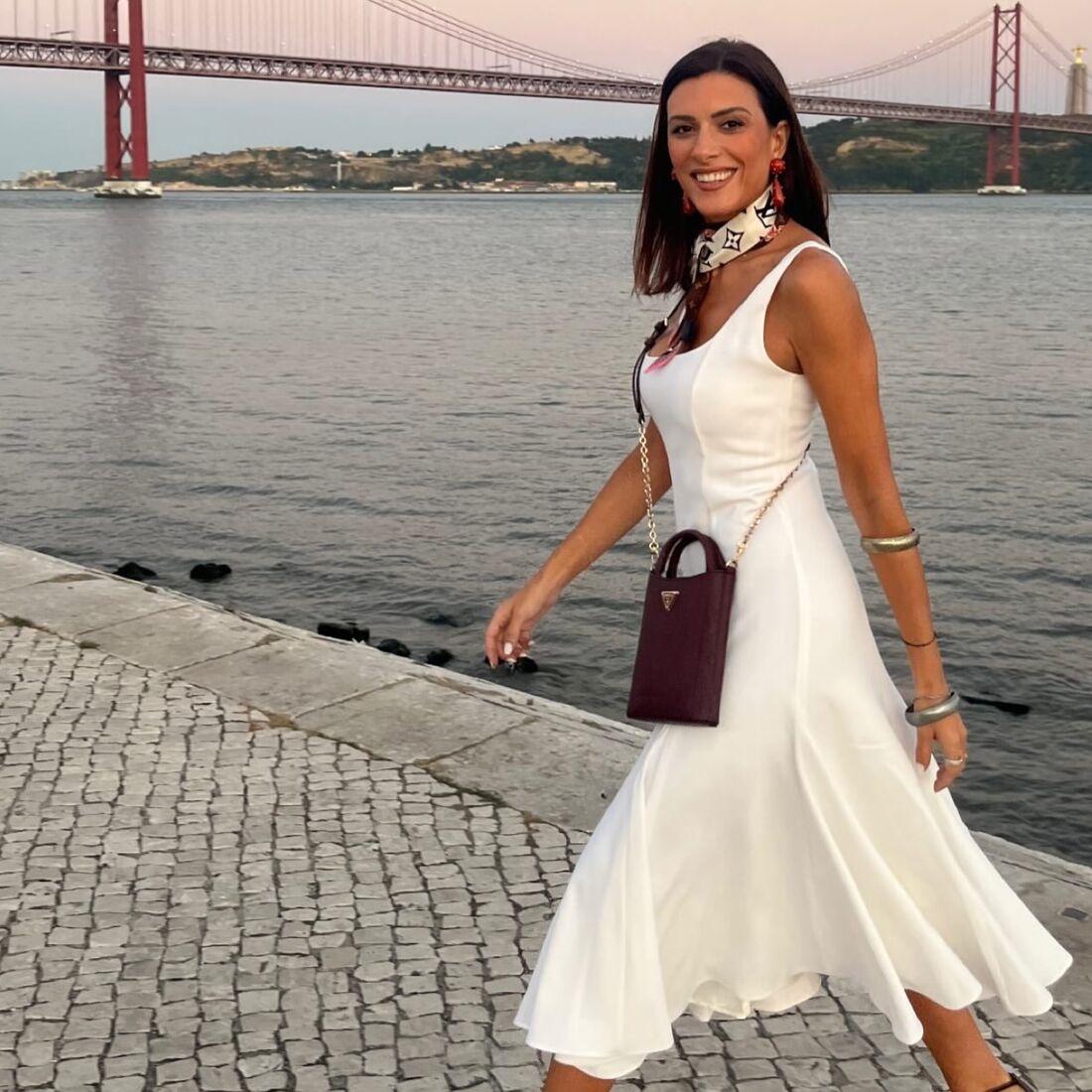 Ana Patrícia Carvalho celebra amor com Rui Figueiredo em Lisboa
