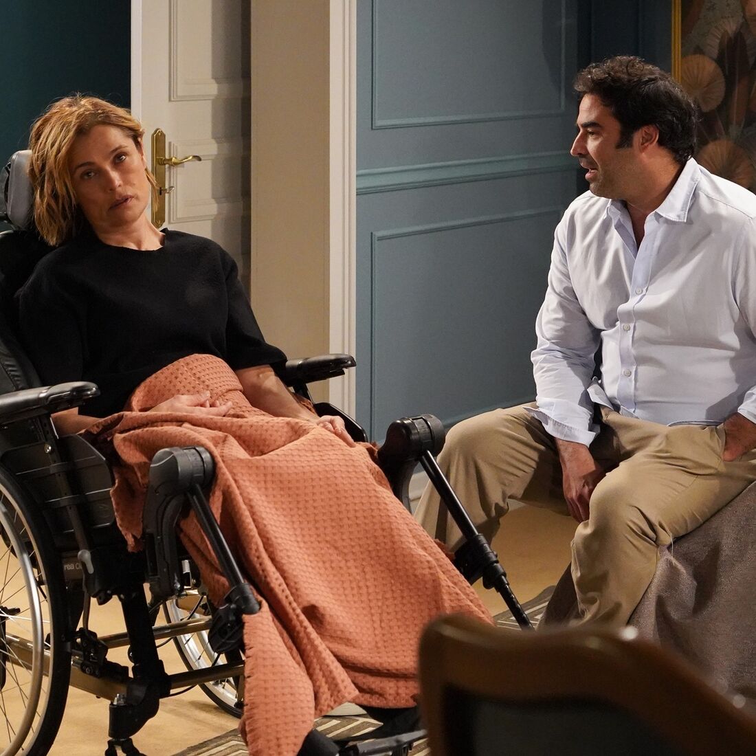 Miguel e Helena na novela A Promessa