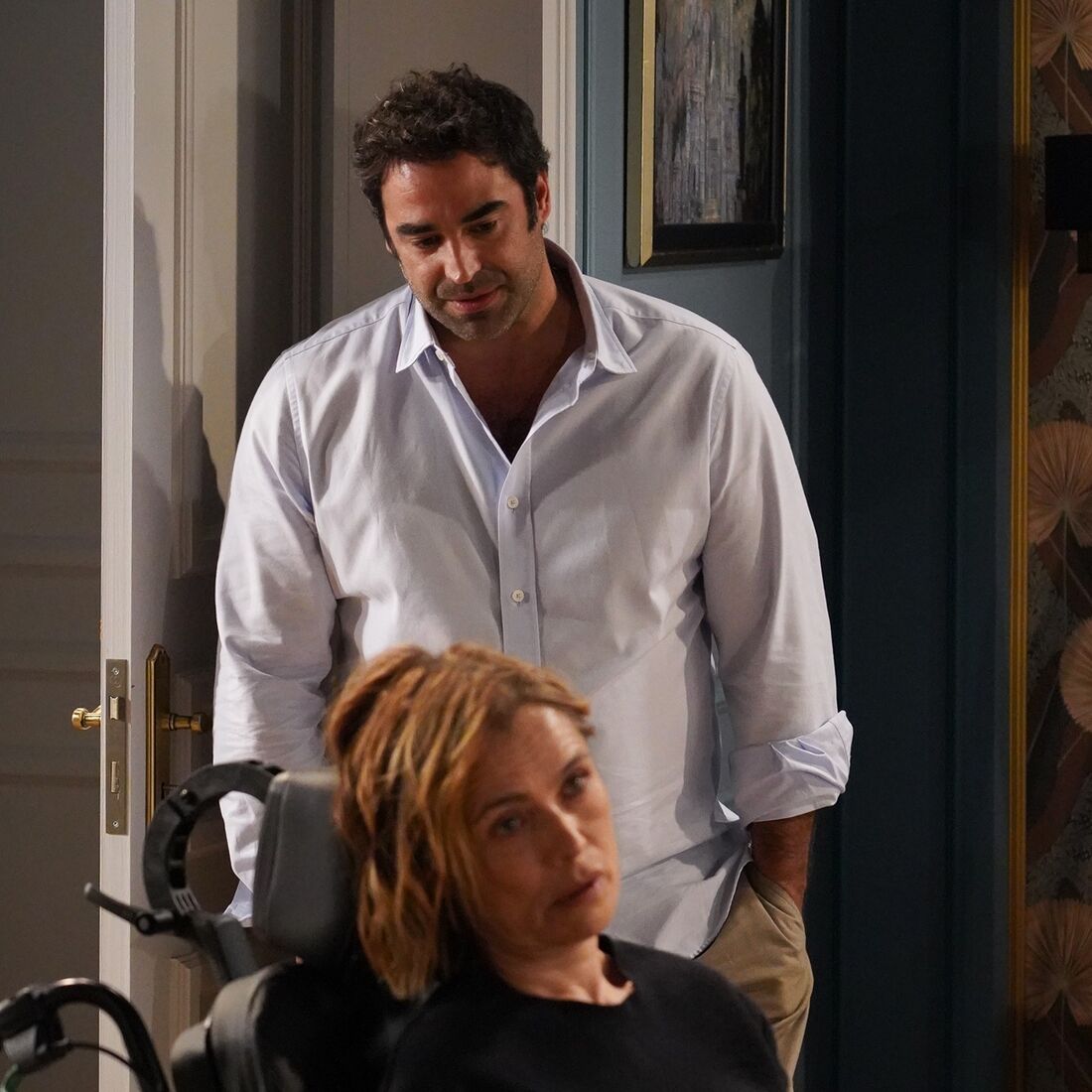 Miguel e Helena na novela A Promessa