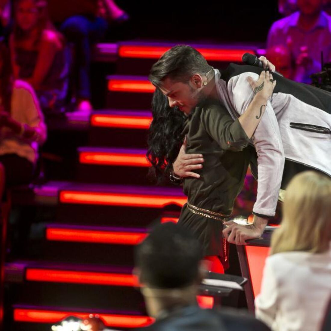 Luíza Abreu participou em vários talent shows até alcançar a fama