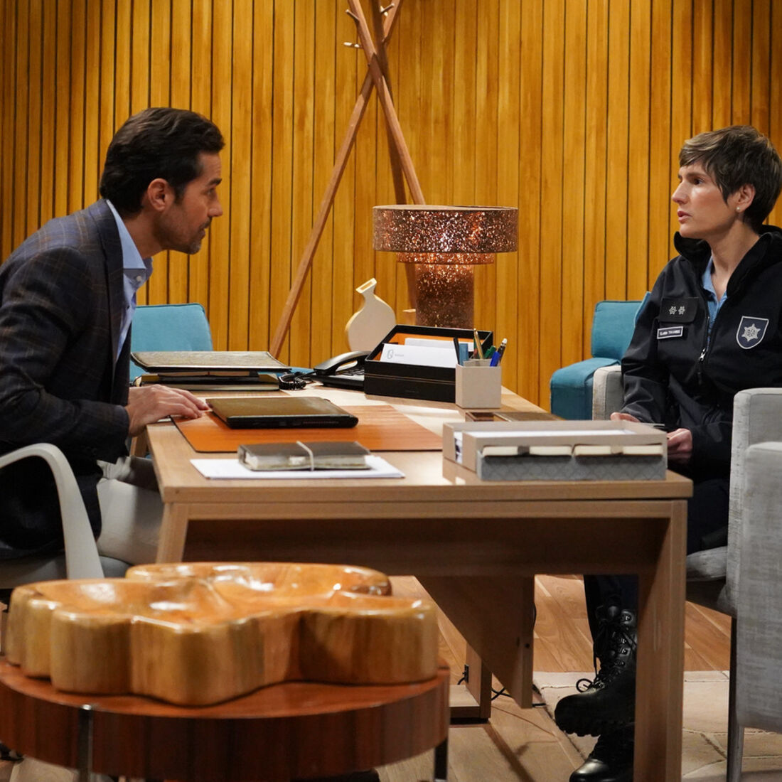 Vicente e Clara na novela 'A Herança'