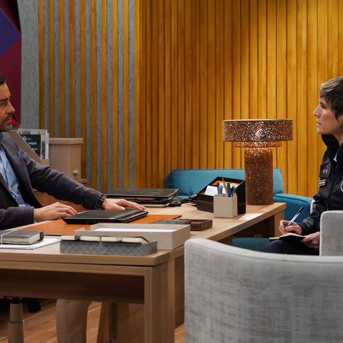 Vicente e Clara na novela 'A Herança'