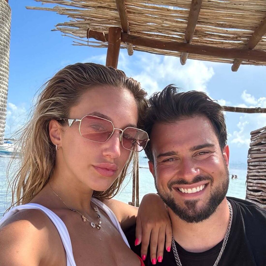 Bárbara Parada e Francisco Monteiro no México