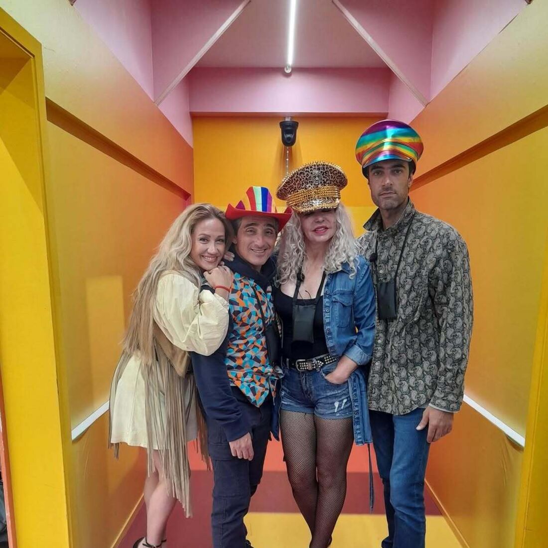 Bruna, Manuel Melo, Kina e Viriato Quintela