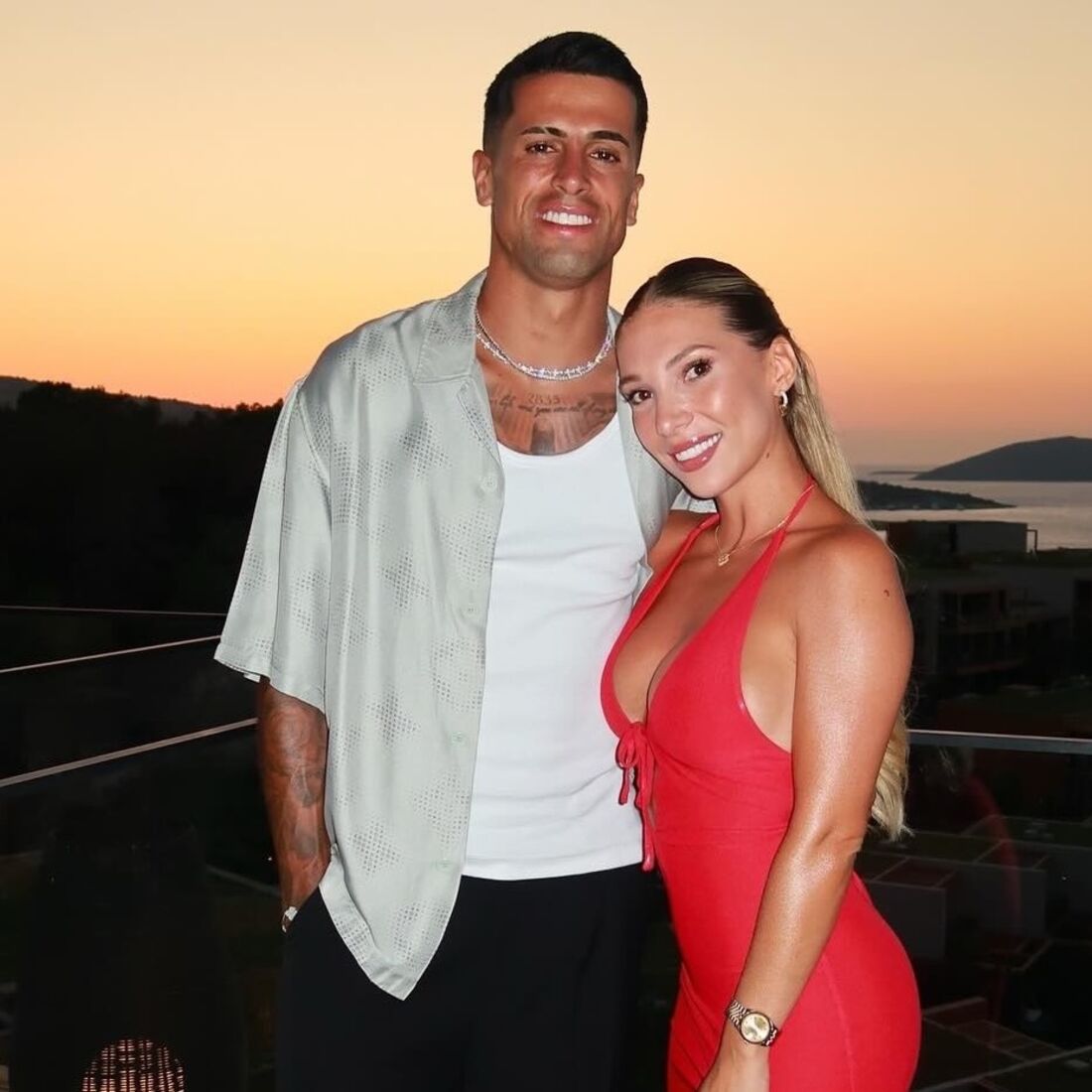 Daniela Machado e João Cancelo