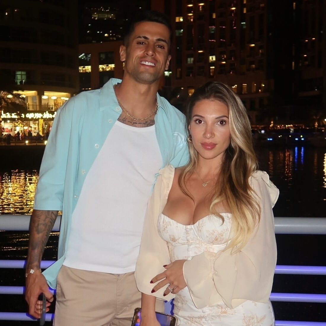 Daniela Machado e João Cancelo