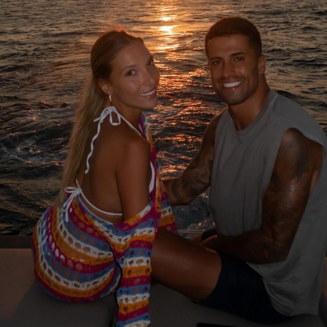João Cancelo e Daniela Machado no Algarve antes de polémica em Vilamoura