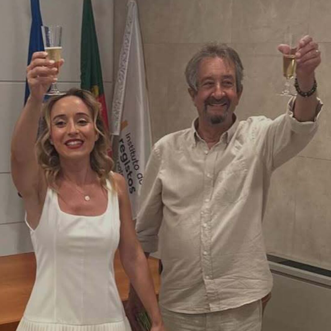 Rosa Bela e Carlos Areia