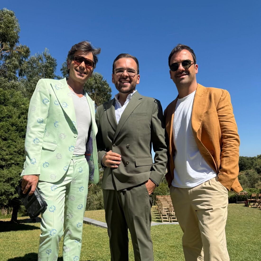 Ricardo Azedo, Ruben Pacheco Correia e Tiago Castro