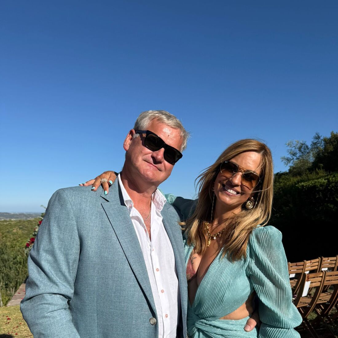 Cristina Areia apoia casamento de Carlos Areia e Rosa Bela