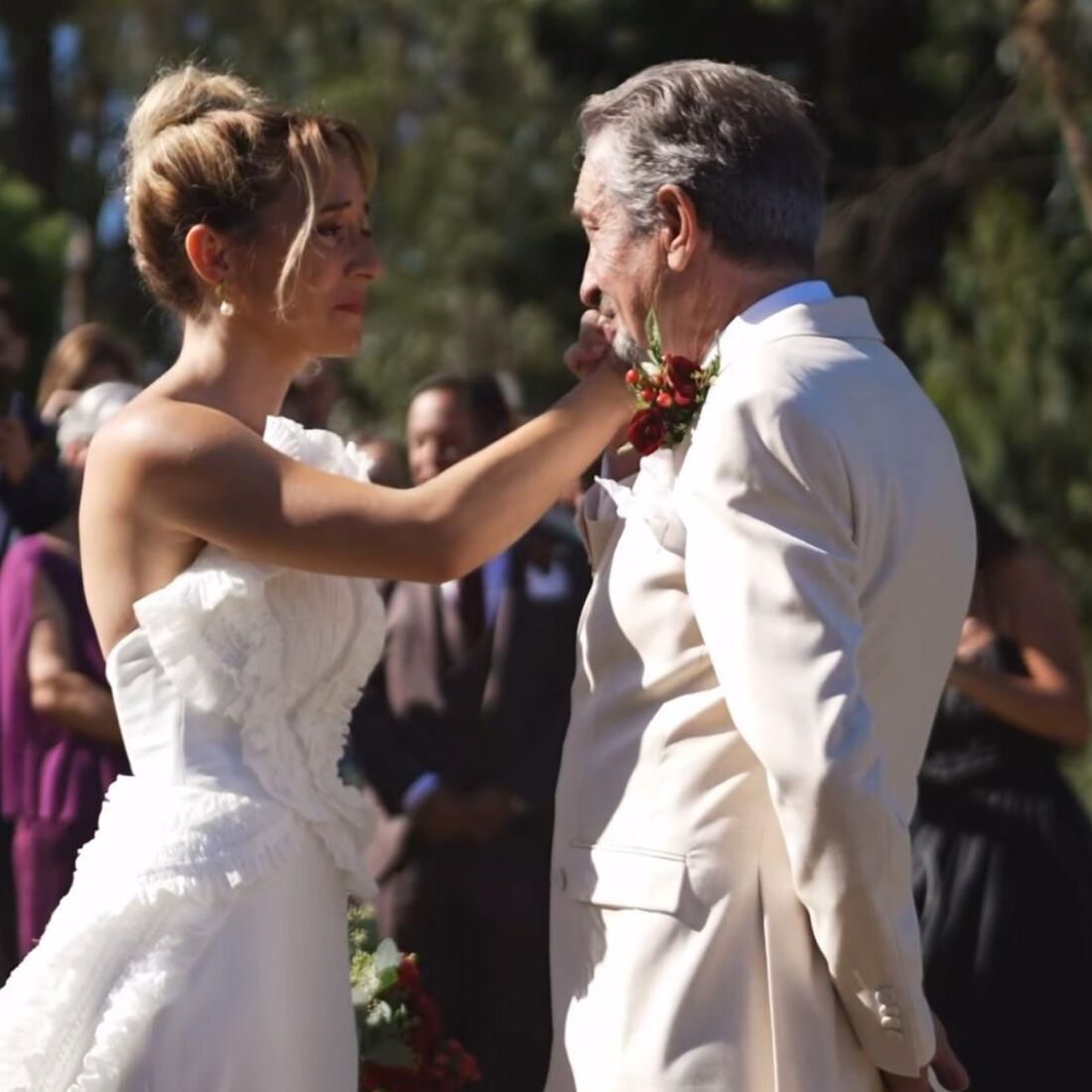 Casamento de Rosa Bela e Carlos Areia emociona amigos e familiares