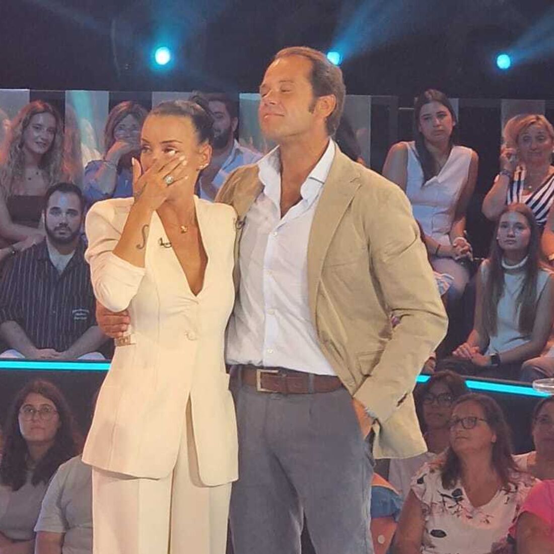 João Moura Caetano surpreende Luíza Abreu na TVI após expulsão