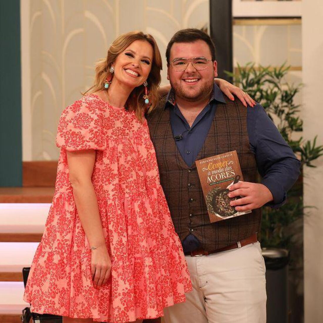 Cristina Ferreira com Ruben Pacheco Correia
