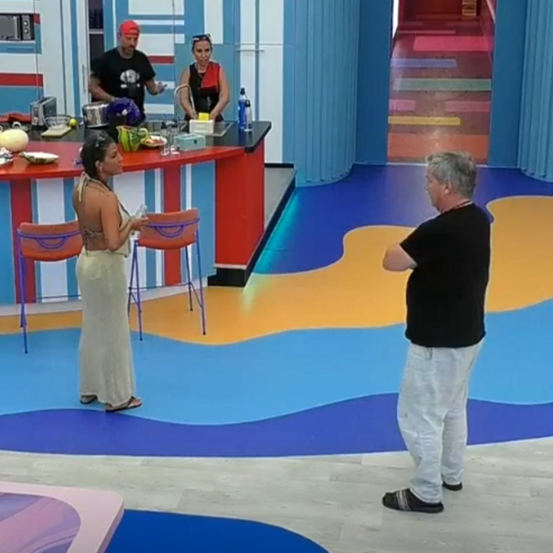 Discussão acesa entre Bruno de Carvalho e Daniela Santos no Big Brother