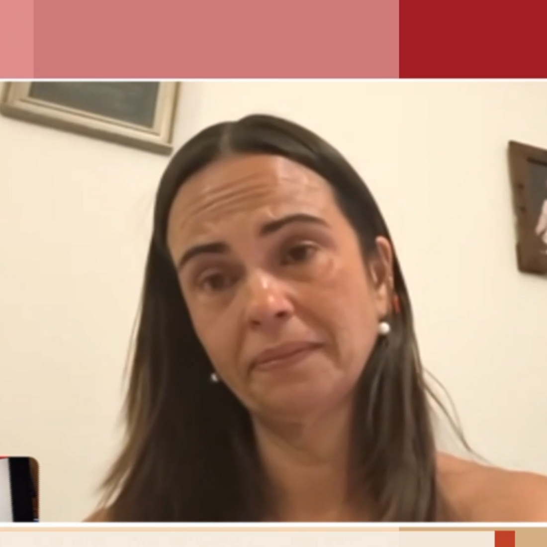 Raquel Mendes reage à separação de João Ricardo no programa 'Casa Feliz'