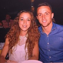 Diogo Jota e a mulher, Rute Cardoso