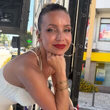 Luciana Abreu depois de mais uma emissão do 'Domingão'