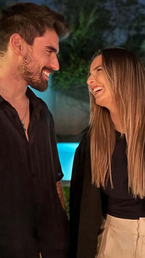 Ruben Neves e Débora Lourenço