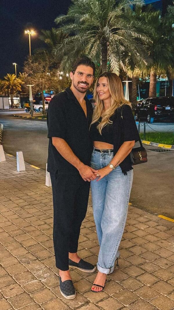 Ruben Neves e Débora Lourenço unido