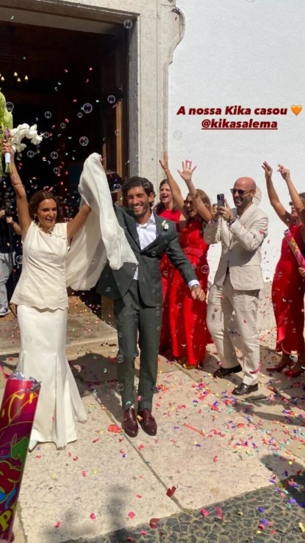 Francisca, filha de Rita Salema, casou com Salvador com festa e música de Toy