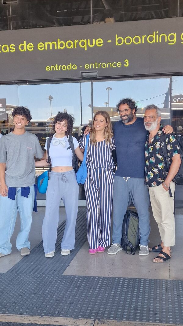 Benedita Pereira, João Catarré, Tomás Taborda, Paulo Calatré e Francisca Salgado