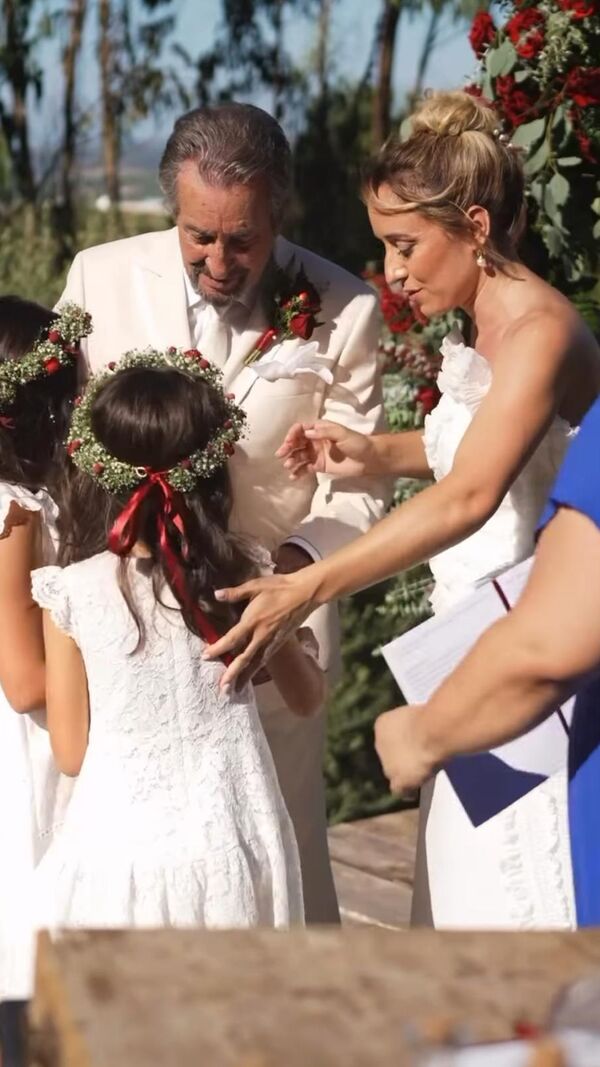 Cerimónia de casamento de Rosa Bela e Carlos Areia