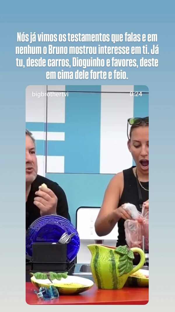 Daniela acusada de tentar romance com Bruno de Carvalho após Big Brother