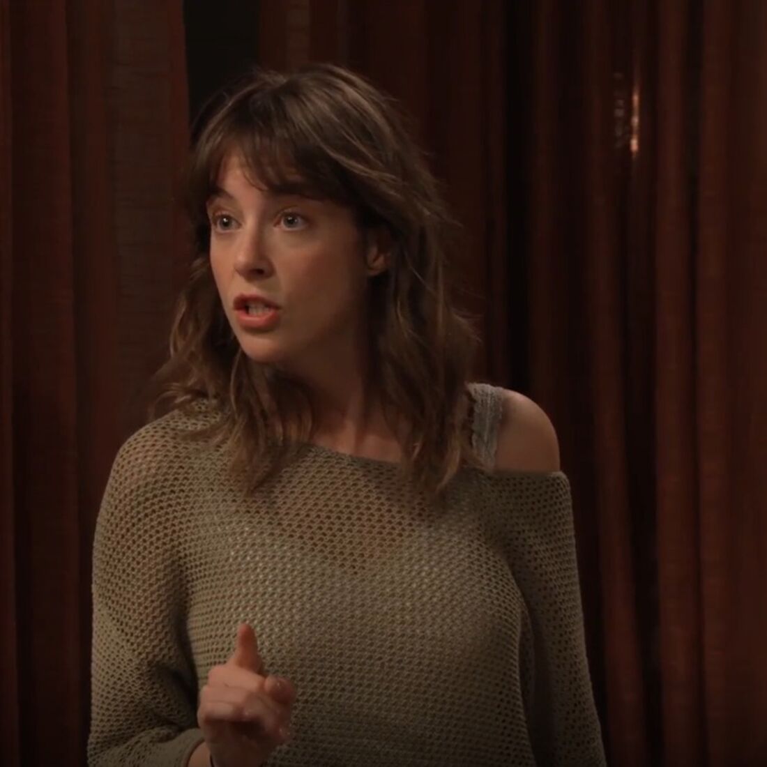 Laura na novela 'A Promessa'