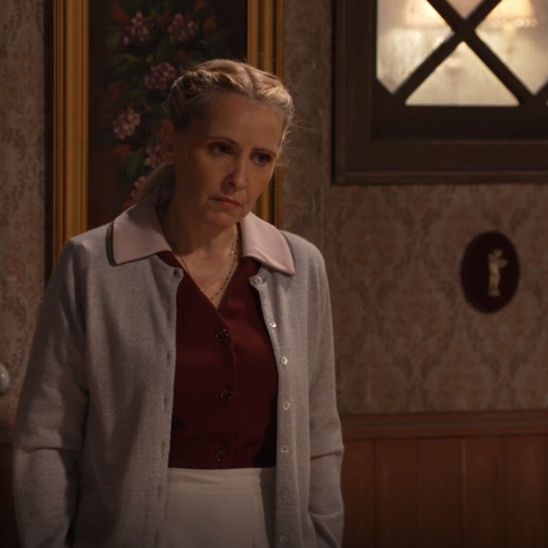 Maria na novela 'A Promessa'