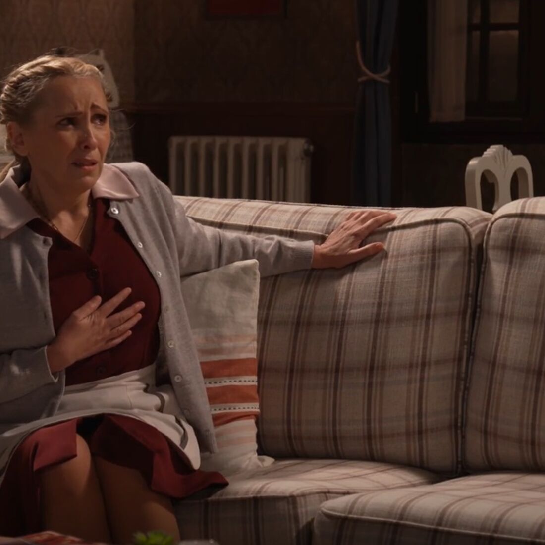 Maria na novela 'A Promessa'