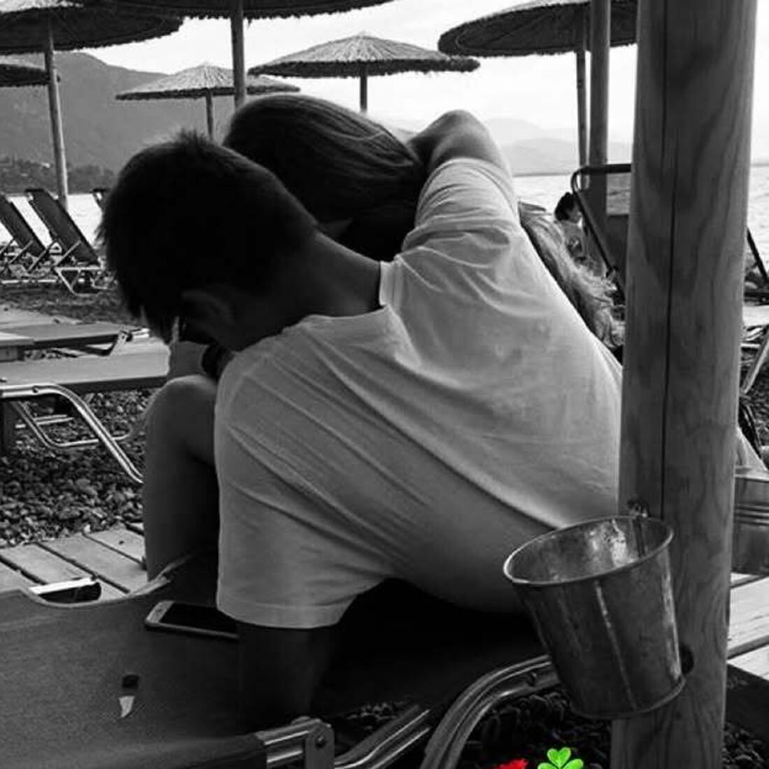 Iris Mitta com Vagiannidis