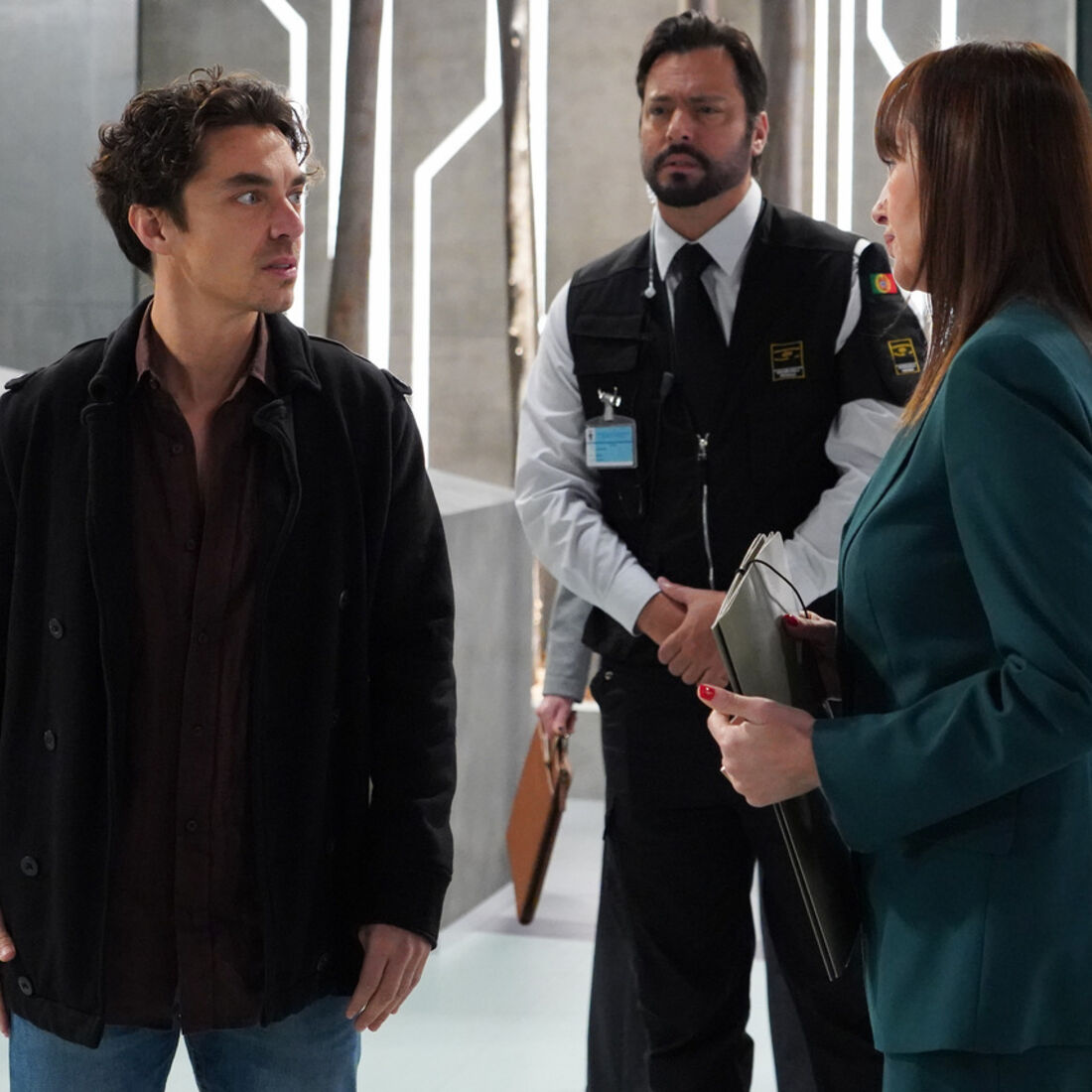 Gonçalo e Diana na novela 'A Herança'