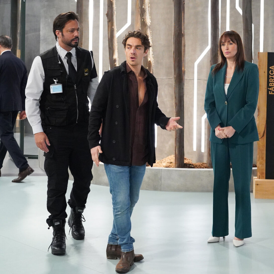 Gonçalo e Diana na novela 'A Herança'