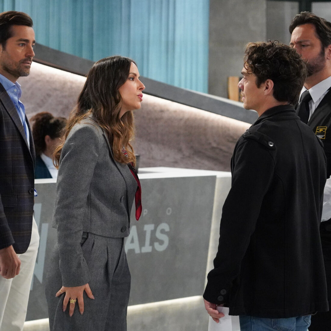 Gonçalo, Pilar e Vicente na novela 'A Herança'