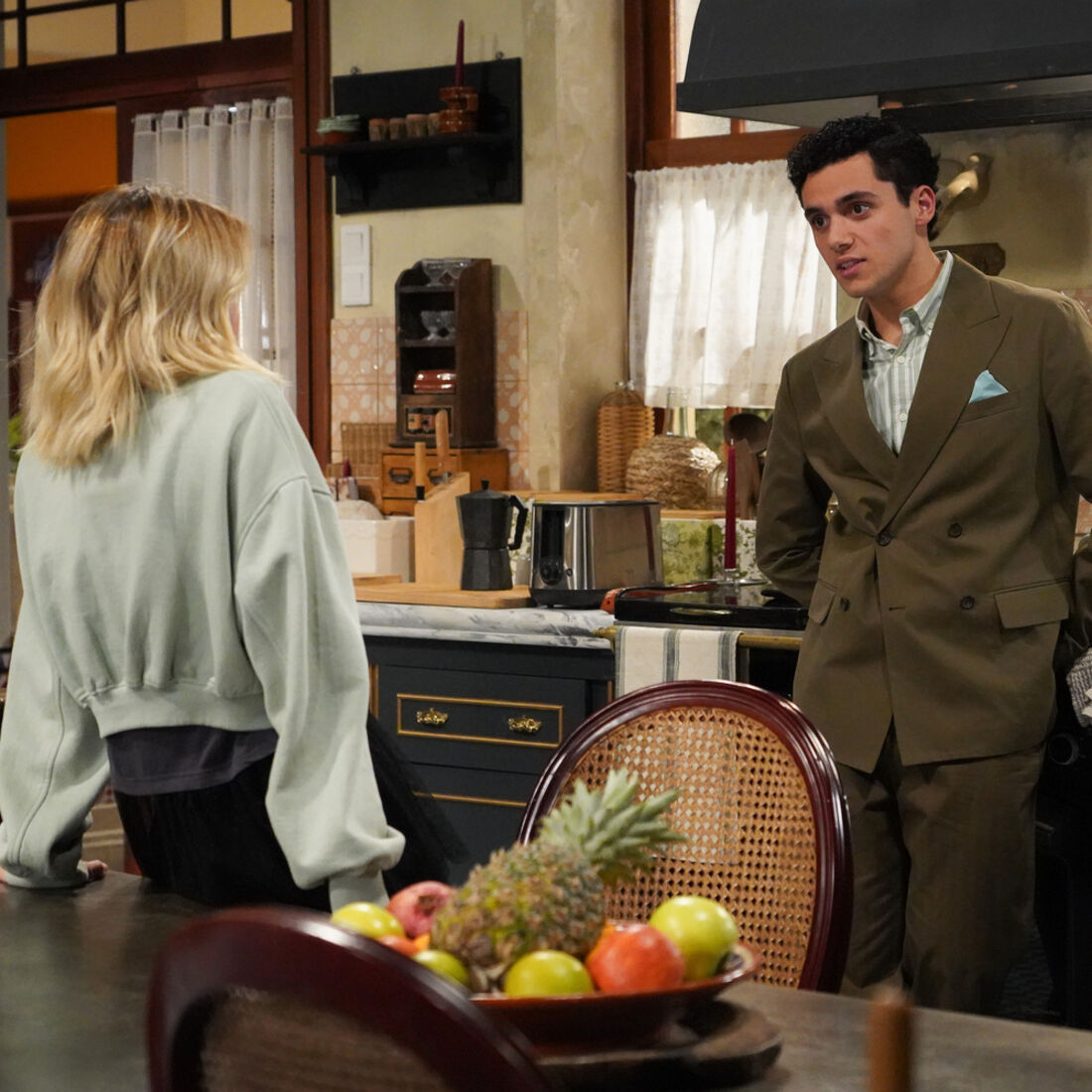 Bernardo e Teresinha na novela 'A Herança'